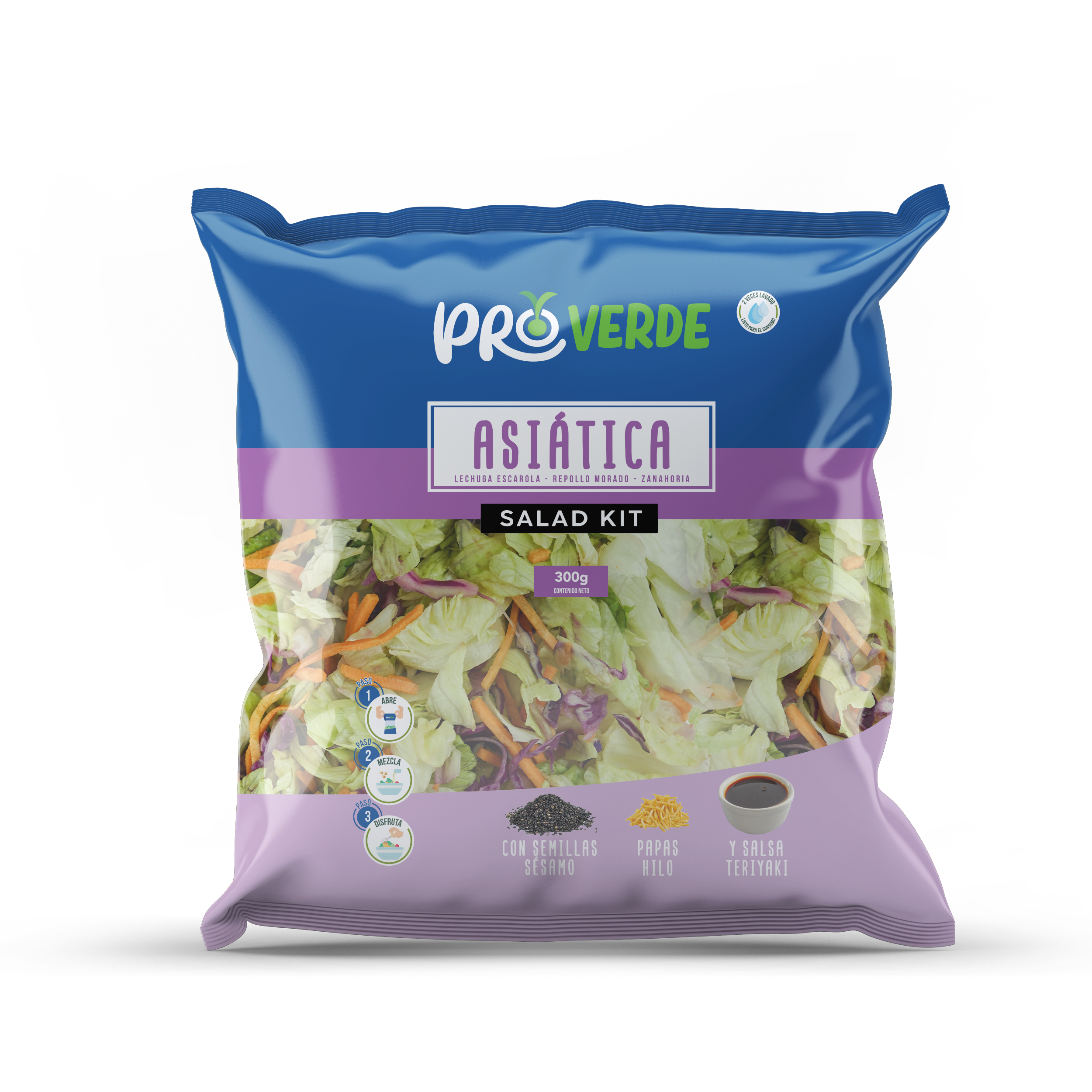 Salad KIT Asiática 300 GR